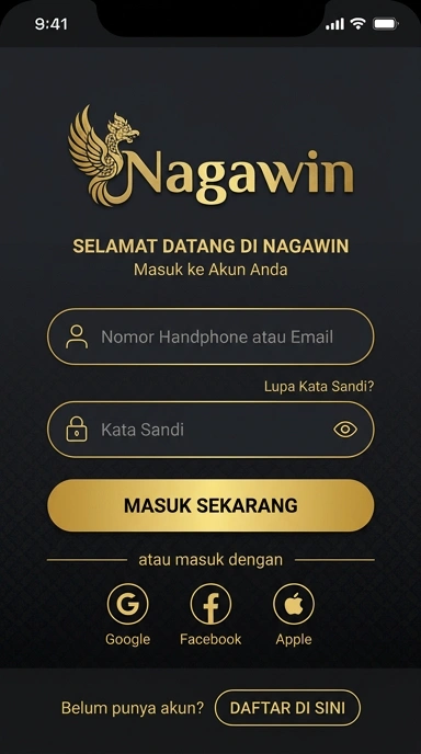 Cara Mudah Masuk Akun Nagawin di Android