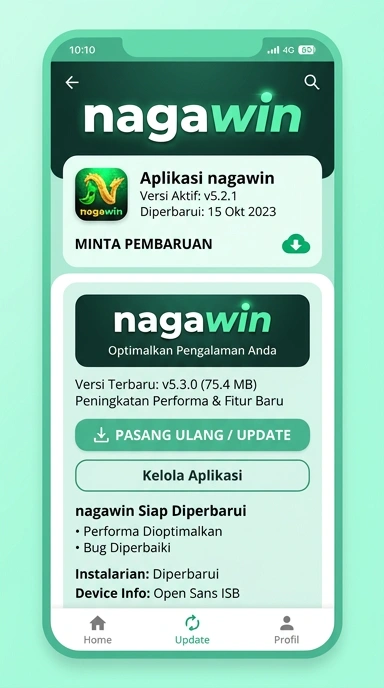 Riwayat Versi Aplikasi Nagawin Terbaru untuk Pengguna Android